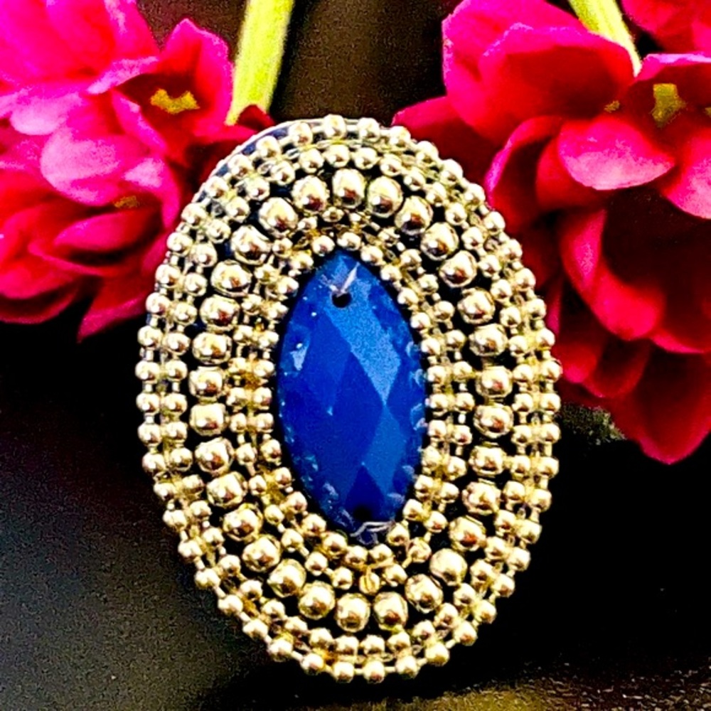 🦋 Boho Seed Bead Adjustable Ring - Picture 6 of 13